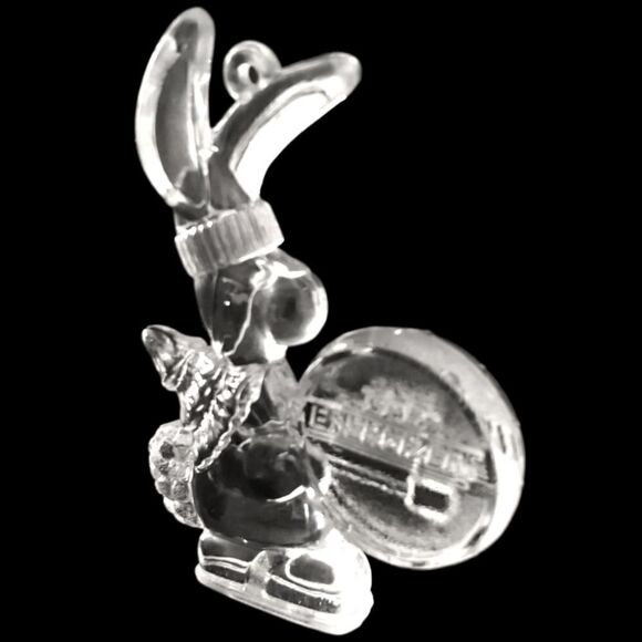 Energizer Bunny Ornament Vtg 1992 Christmas Clear Acrylic Promo Advertising. - Picture 6 of 16